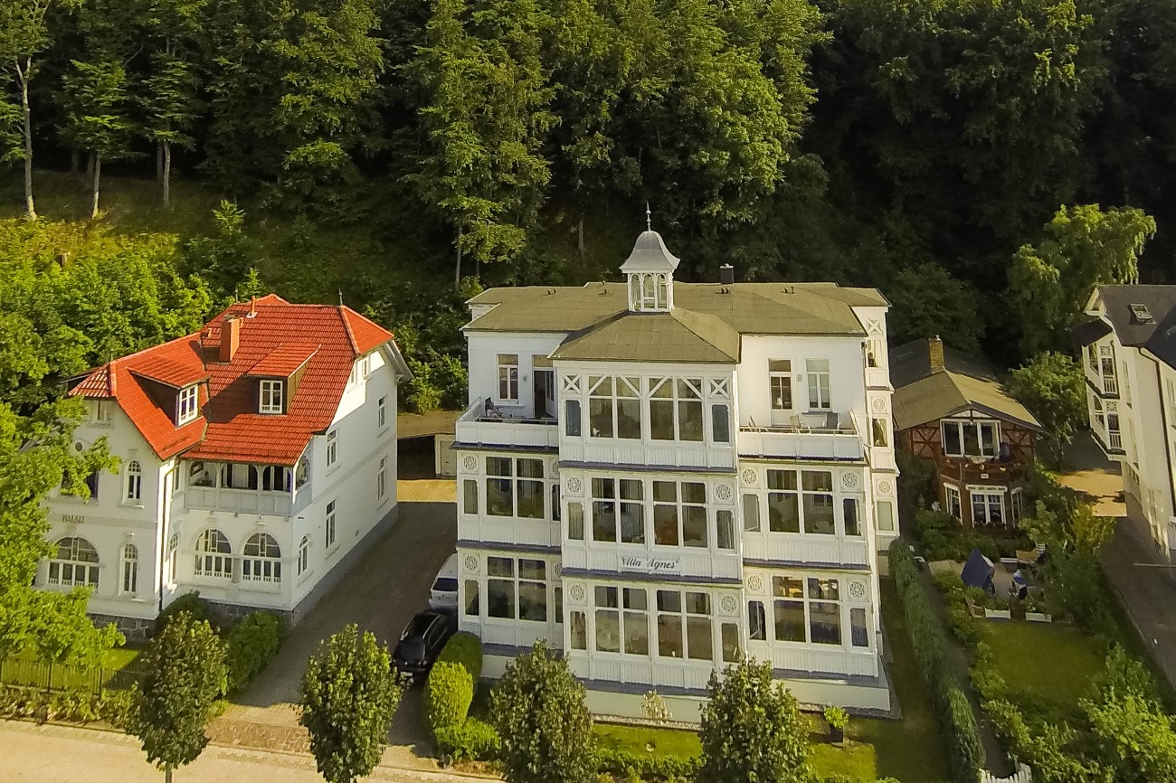 Villa Agnes Seebad Binz Insel Rügen Hausansicht