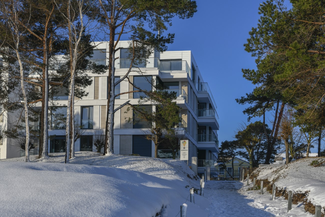 Apartmenthaus Vogue Ferienwohnung Woge 13 Seebad Binz Insel Rügen mit Fahrstuhl
